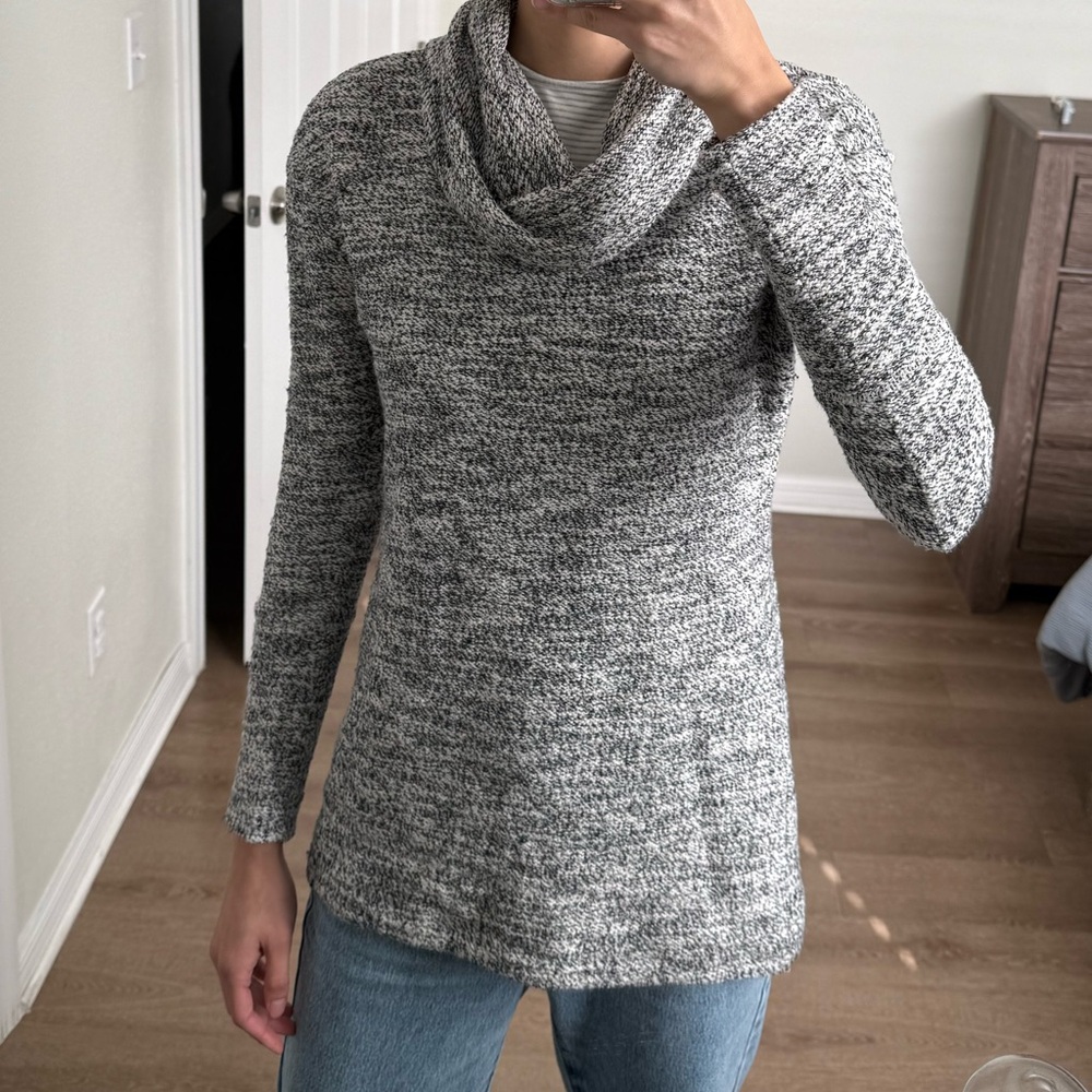Cowl neck sweater
